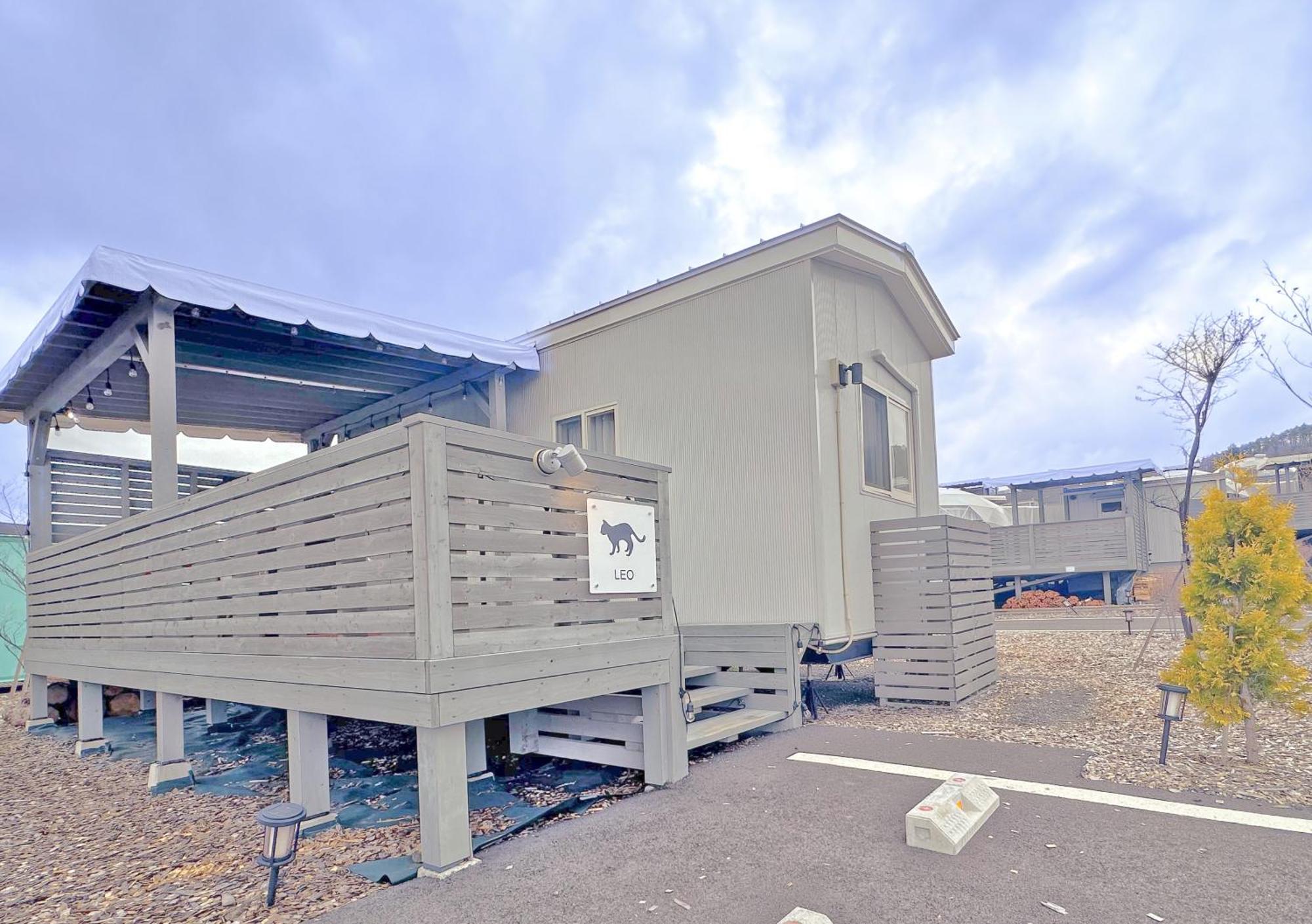 Necoana Glamping富士山景bbqトレーラーヴィラ Fujikawaguchiko Buitenkant foto